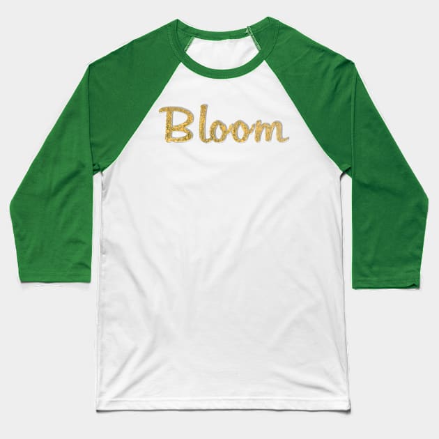 Bloom Baseball T-Shirt by afternoontees